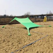 升级户外便携式莱卡连体天幕沙滩防晒遮阳乘凉棚钓鱼露营天幕棚